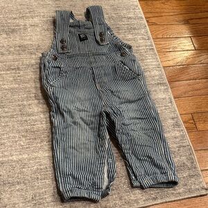 Baby b’gosh Pin Striped Blue Kids Overalls 18m